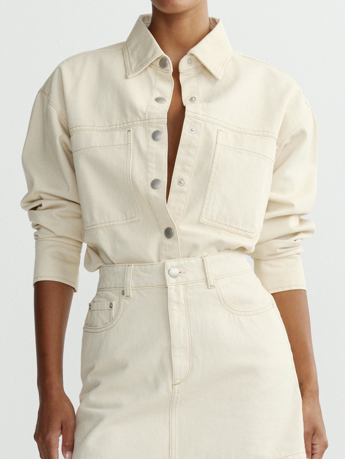 DL1961 | Alma Skirt - Ecru