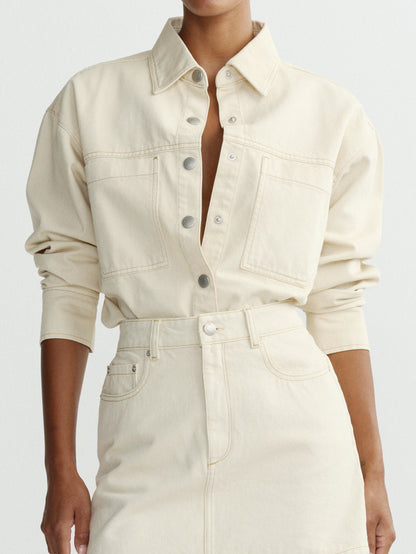 DL1961 | Alma Skirt - Ecru