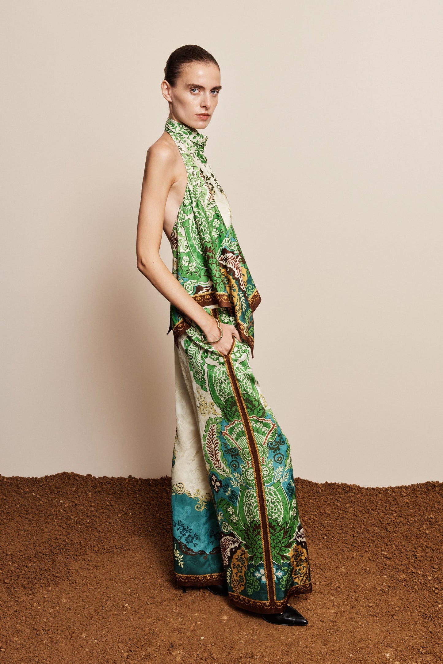 Alemais | Florence Scarf Top