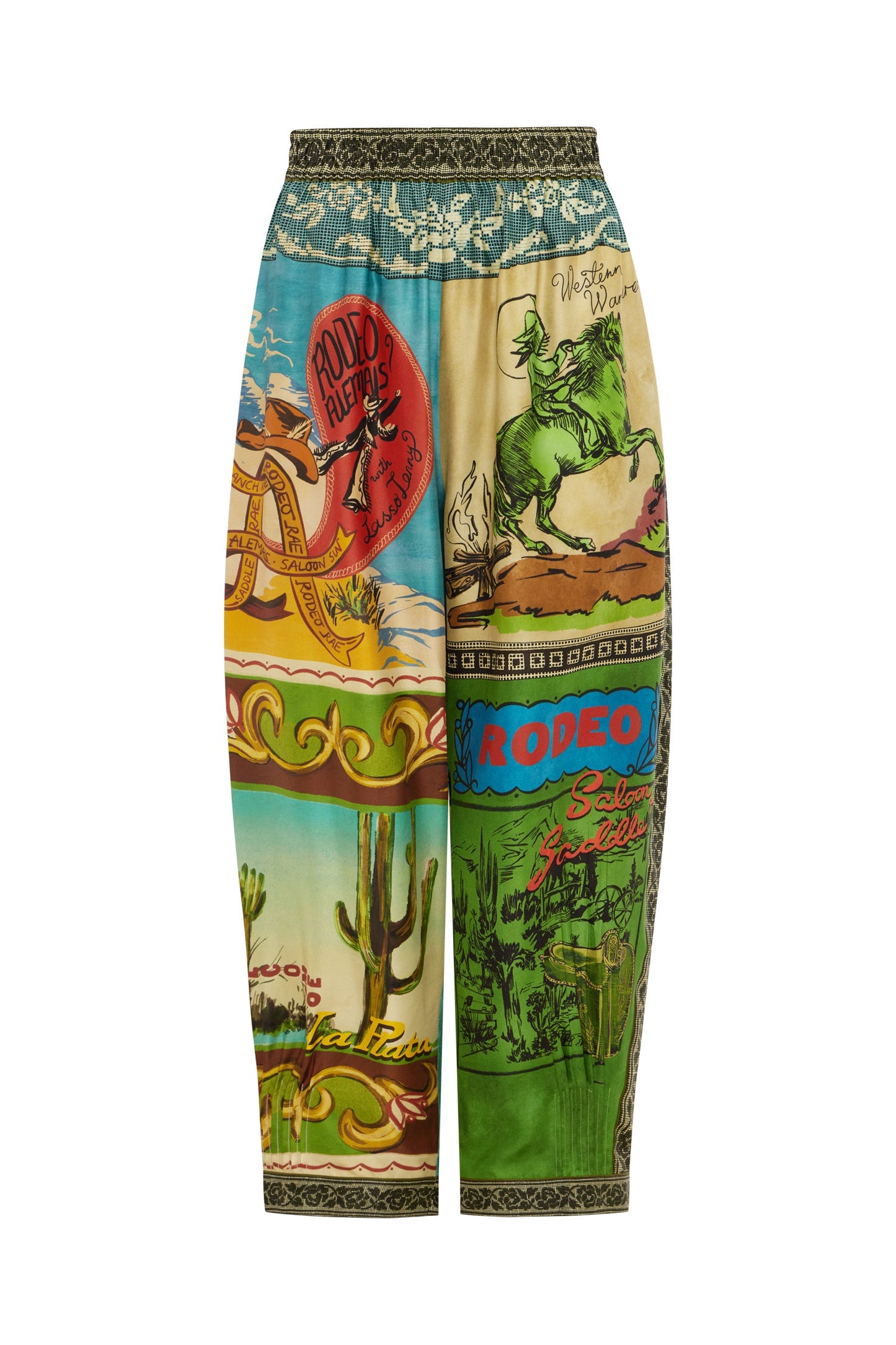 Alemais | Ace Tapered Silk Pant