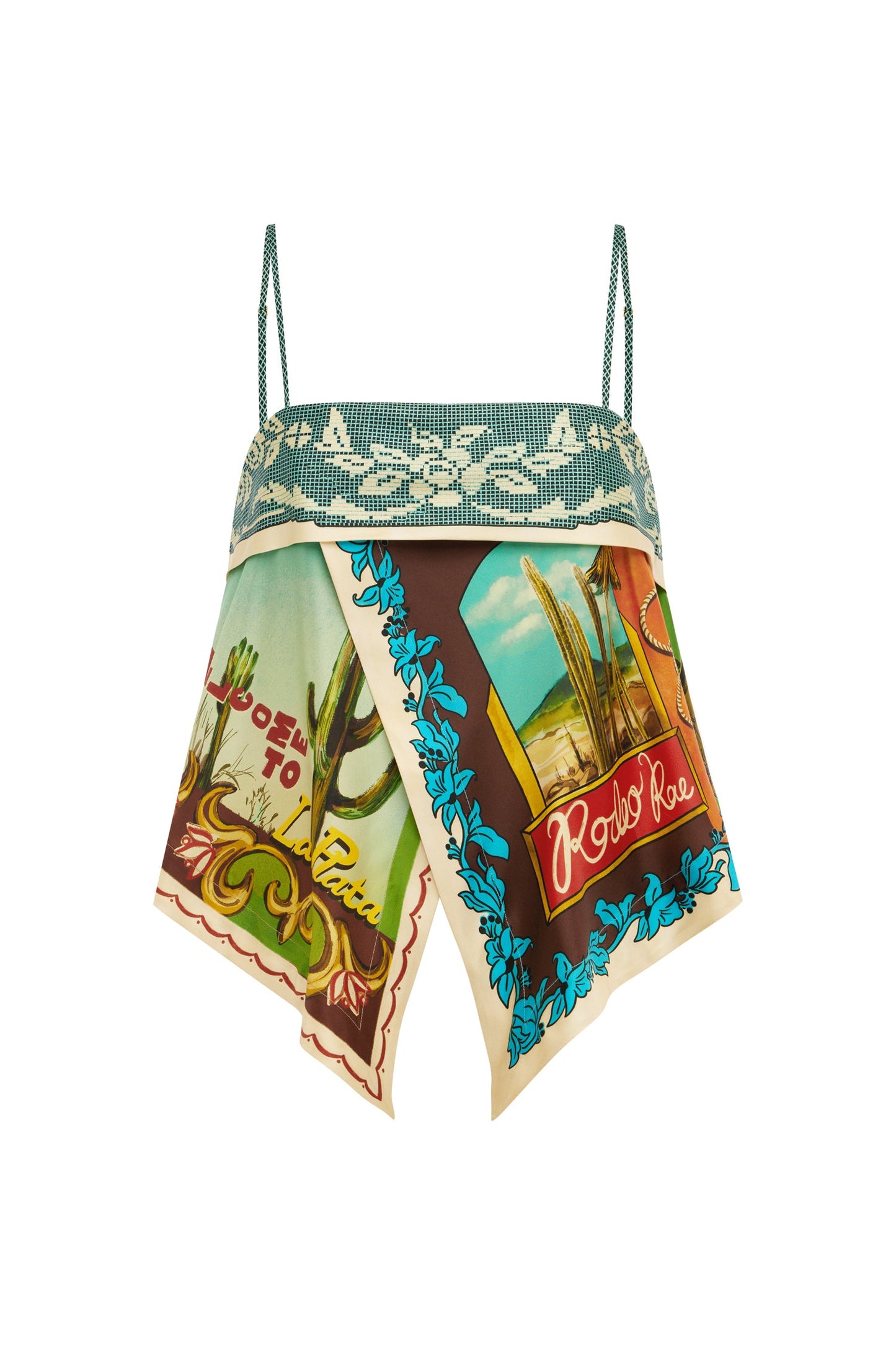 Alemais | Ace Silk Scarf Top