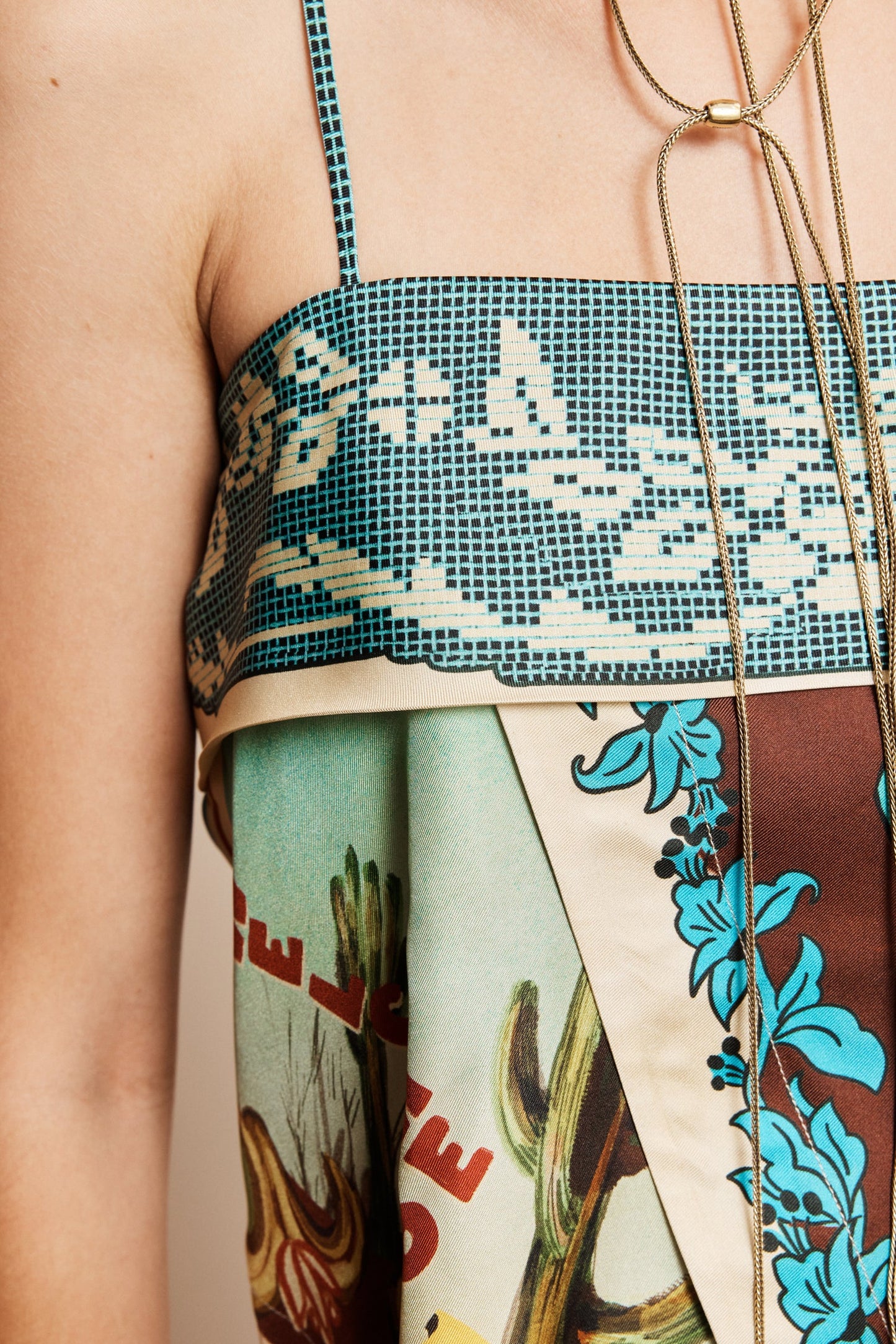 Alemais | Ace Silk Scarf Top