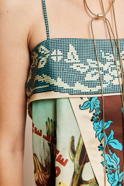 Alemais | Ace Silk Scarf Top
