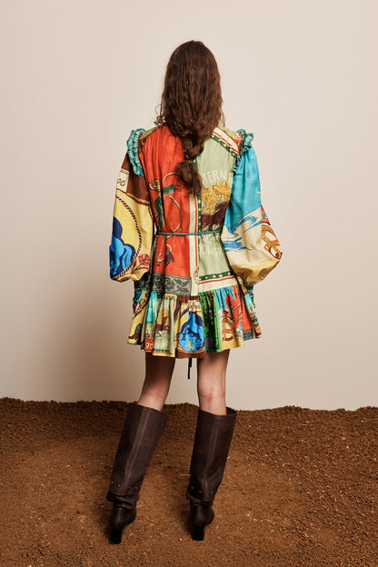 Alemais | Ace Mini Dress - Print