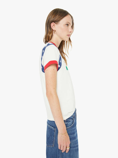 Mother Denim | The Boxy Goodie Inset - Mother Stars