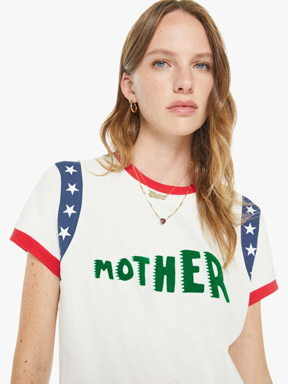 Mother Denim | The Boxy Goodie Inset - Mother Stars