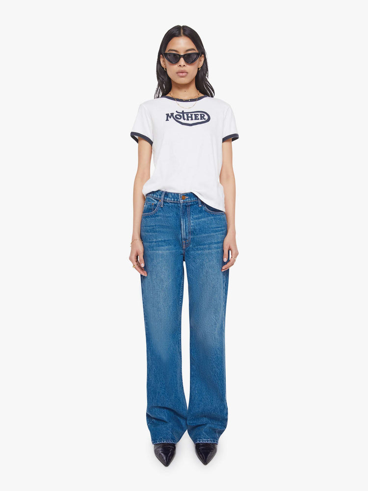 Mother Denim | The Lil Goodie Ringer - Mother Moto
