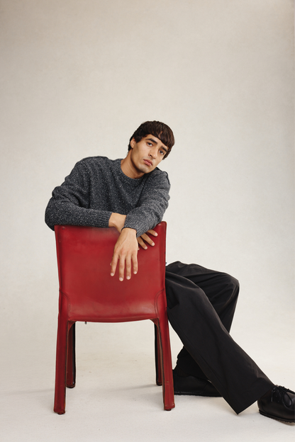 Marle | Dimitri Sweater - Charcoal Grain