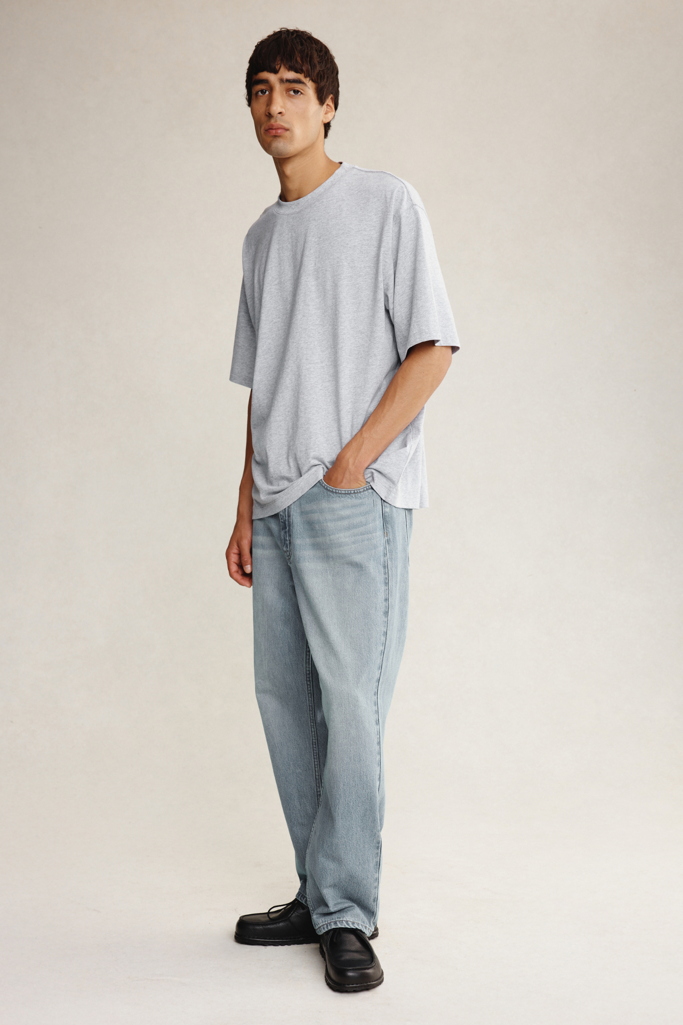 Marle | Gill Tee - Grey Marle