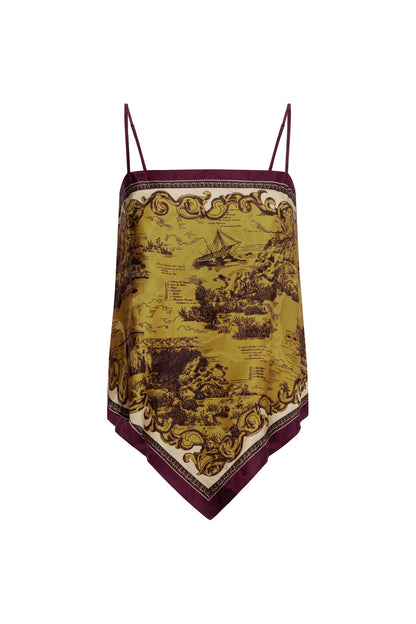 Alemais | Martos Scarf Top