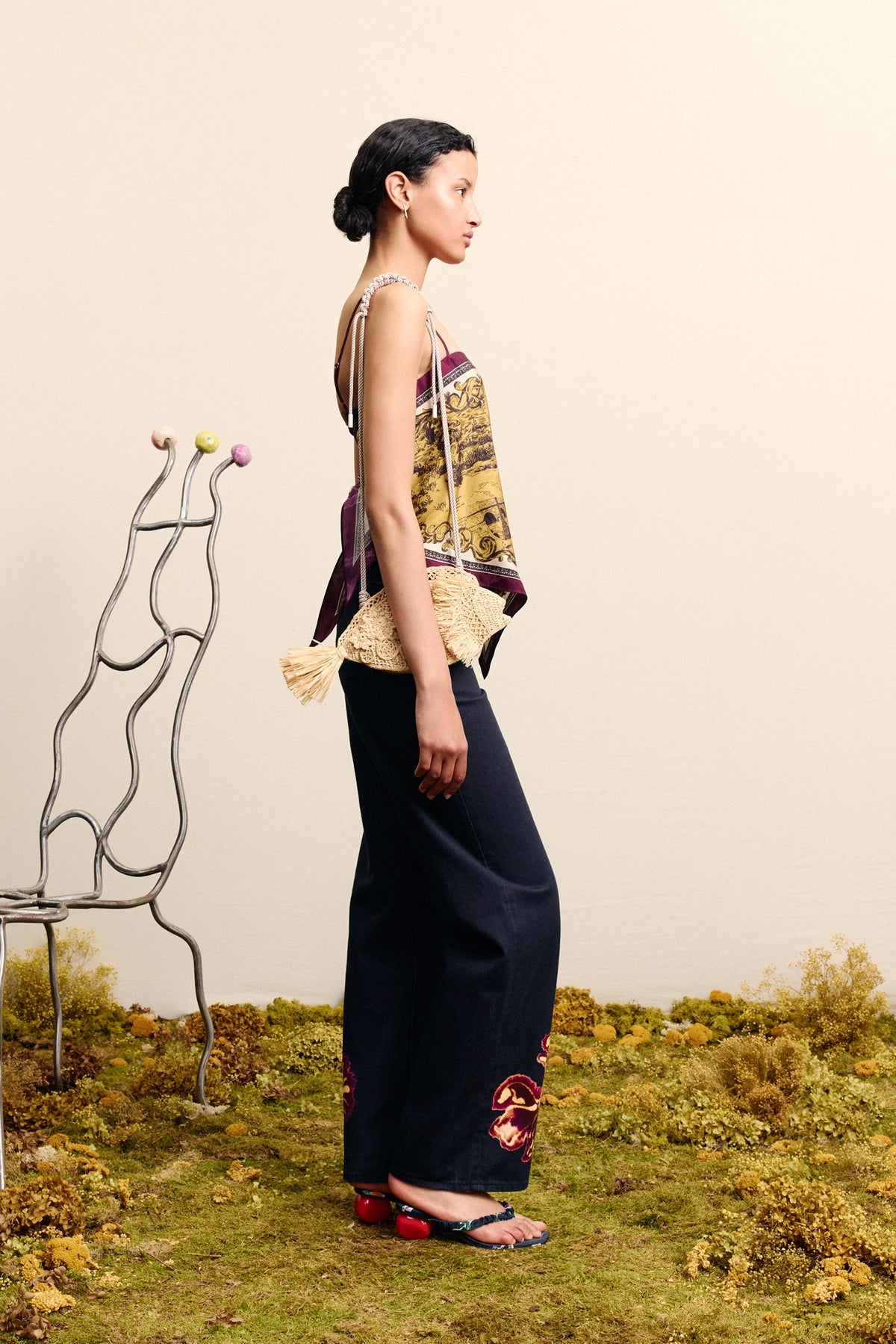 Alemais | Martos Scarf Top