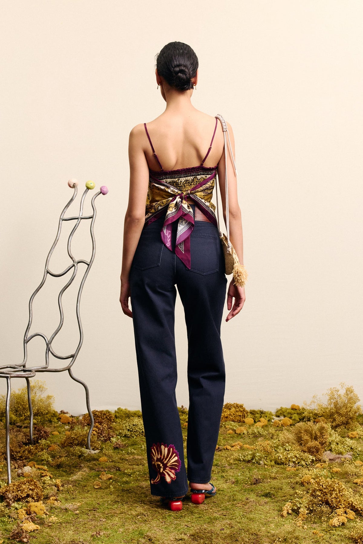 Alemais | Martos Scarf Top
