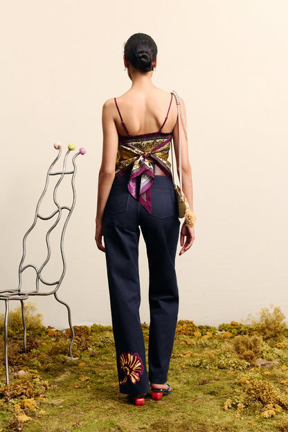Alemais | Martos Scarf Top