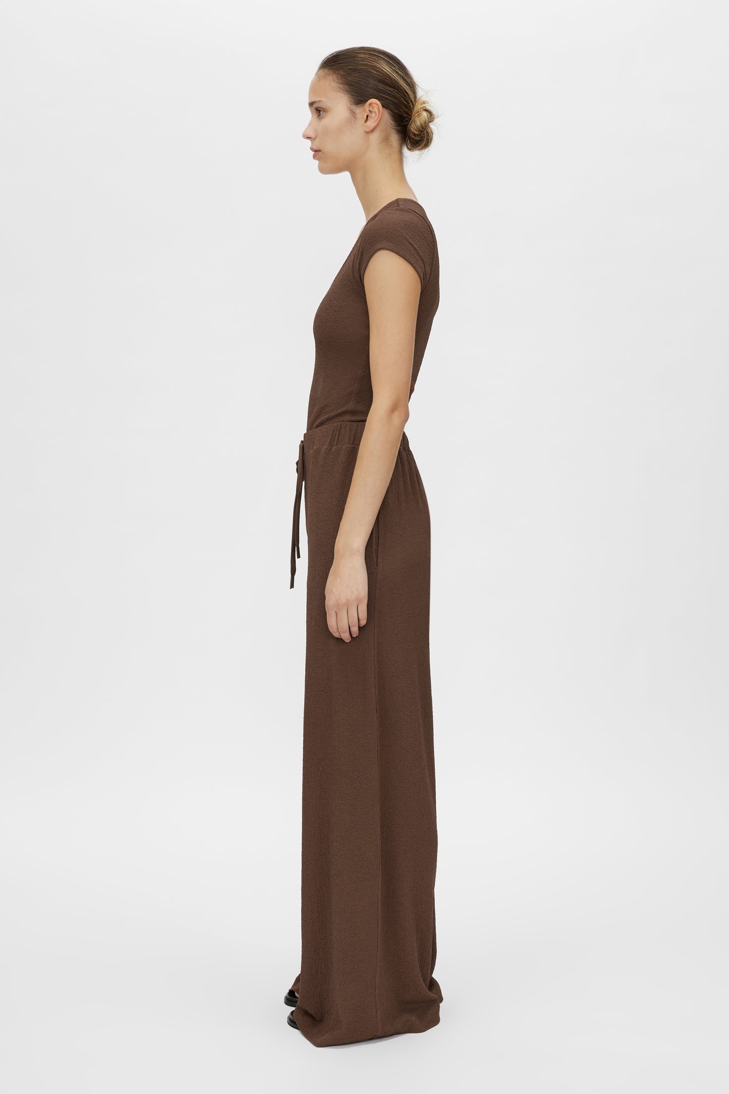Camilla and Marc | Cali Cap Sleeve Bodysuit - Chocolate