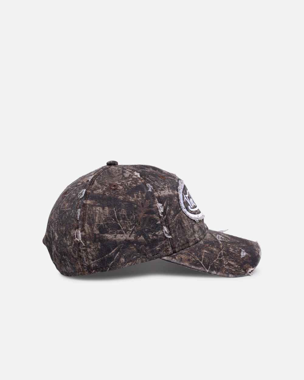 Von Dutch | Dad Cap Destroyed Hat - Nature Camo