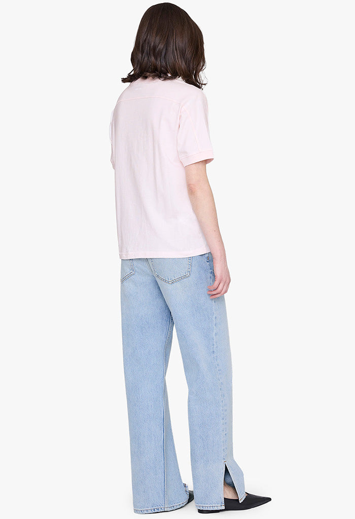 Anine Bing | Jaylin Tee Collegiate - Powder Pink