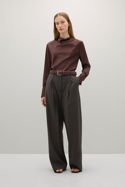 A.Emery | The Aitken Shirt - Bordeaux