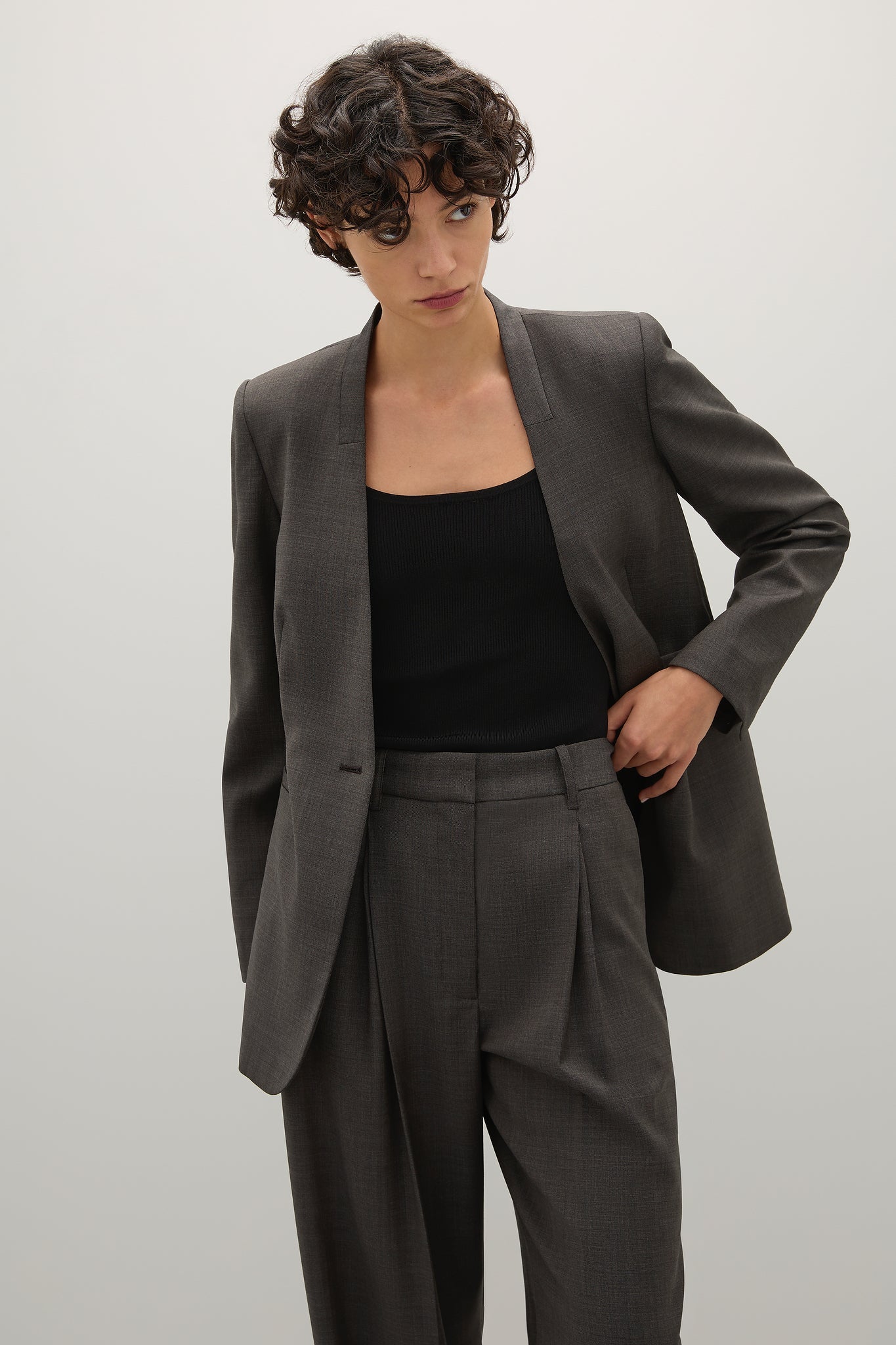 A.Emery | The Clifton Blazer - Ash