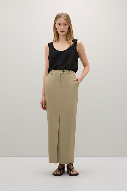 A.Emery | The Larley Skirt - Fawn