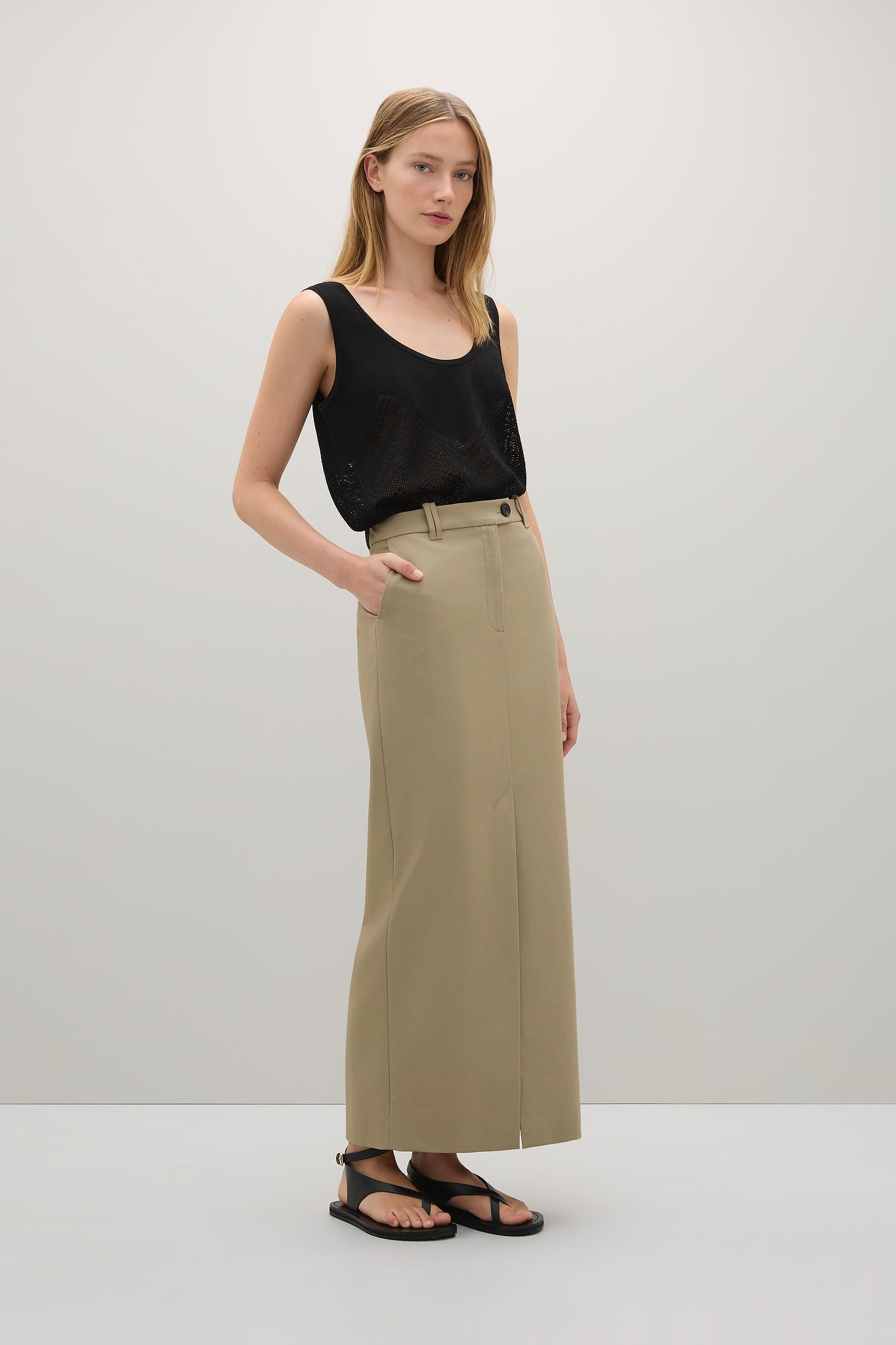 A.Emery | The Larley Skirt - Fawn