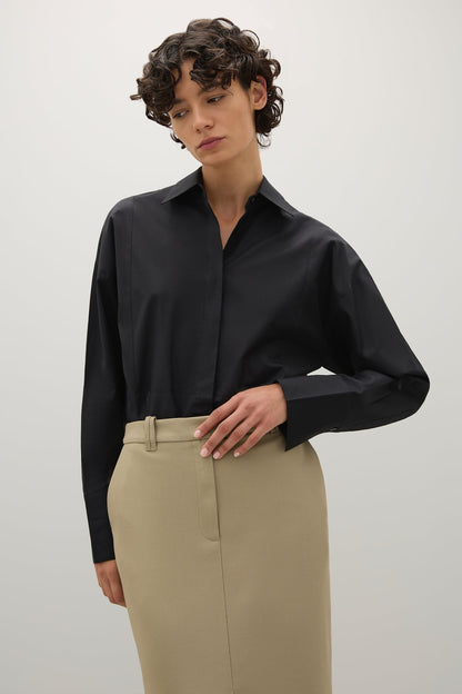 A.Emery | The Linter Shirt - Black