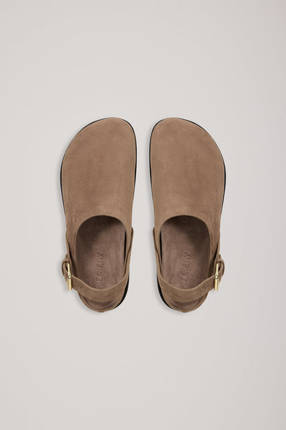 A.Emery | The Louis Clog - Caribou Suede