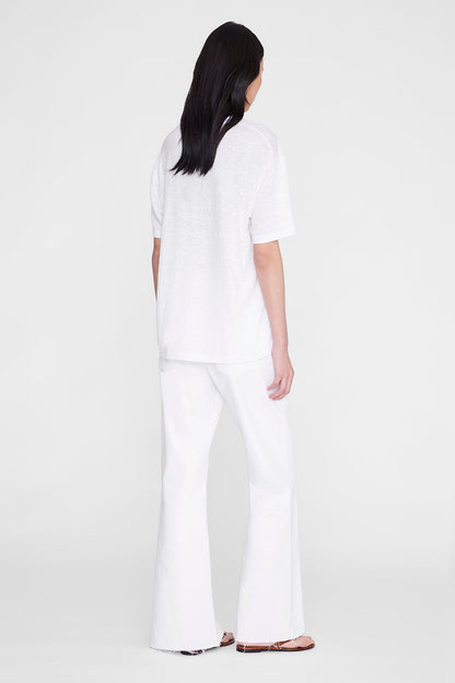 Anine Bing | Cade Tee - White