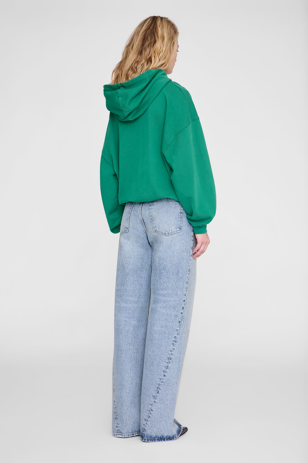 Anine Bing | Harvey Sweatshirt Collegiate - Green