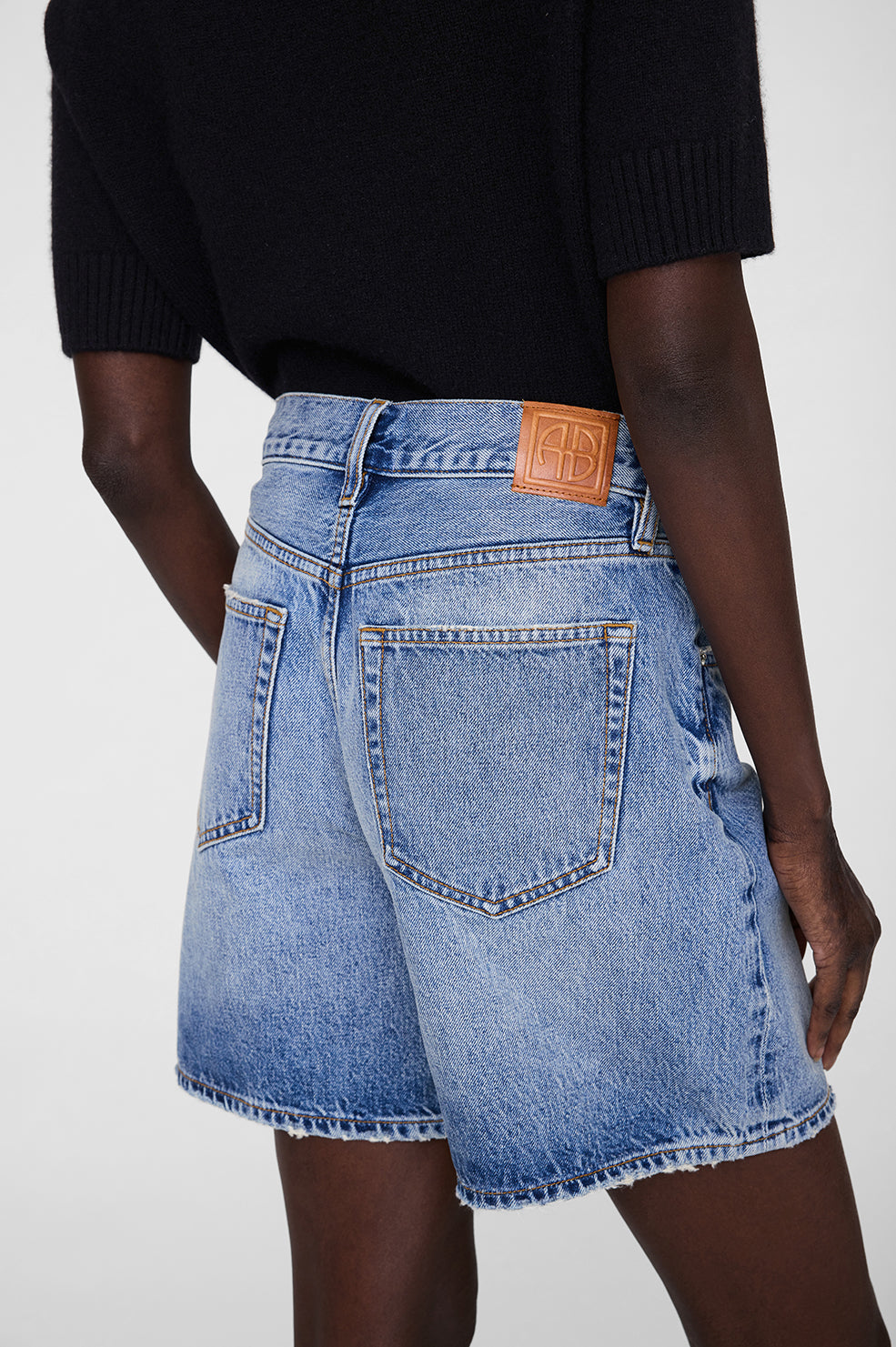 Anine Bing | Heath Short - Caspian Blue