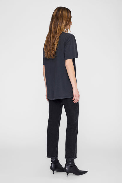 Anine Bing | Kent Tee Eagle - Washed Black