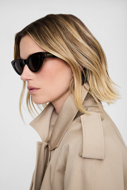 Anine Bing | Marsais Sunglasses - Dark Tortoise