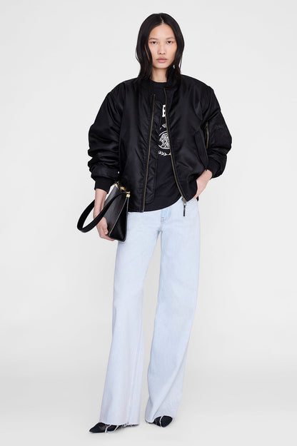 Anine Bing | Miles Sweatshirt Collegiate - Vintage Black