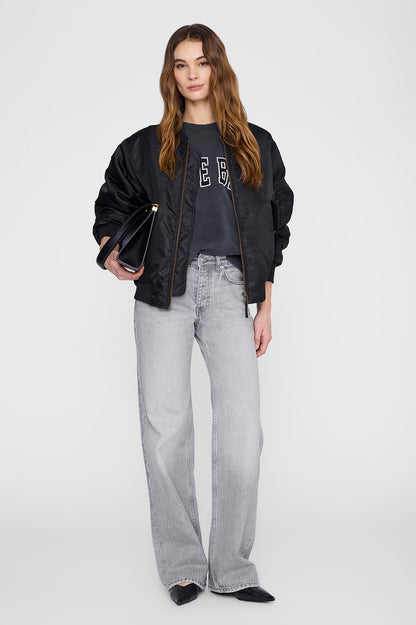 Anine Bing | Miles Sweatshirt New Classic - Washed Black