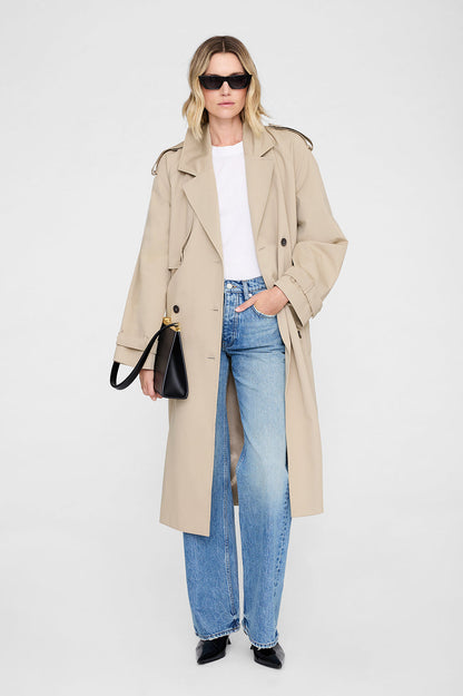 Anine Bing  | Rickie Maxi Trench - Beige