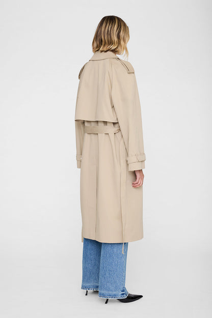 Anine Bing  | Rickie Maxi Trench - Beige