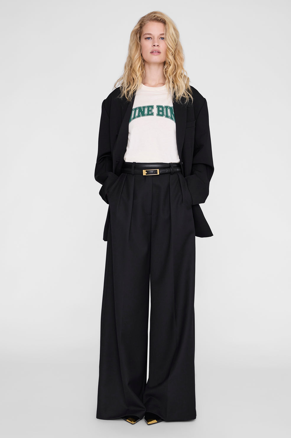 Anine Bing | Shelley Tee - Ecru
