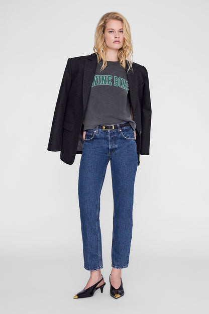 Anine Bing | Shelley Tee - Washed Black