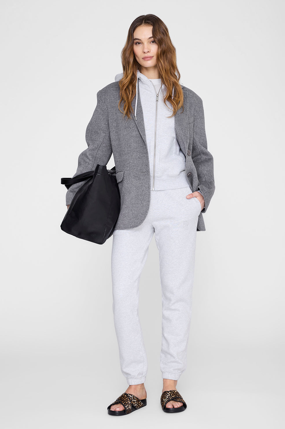 Anine Bing | Stephen Jogger Bing - Grey Melange