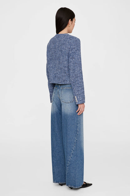 Anine Bing | Amber Jacket - Blue Tweed
