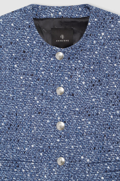 Anine Bing | Amber Jacket - Blue Tweed