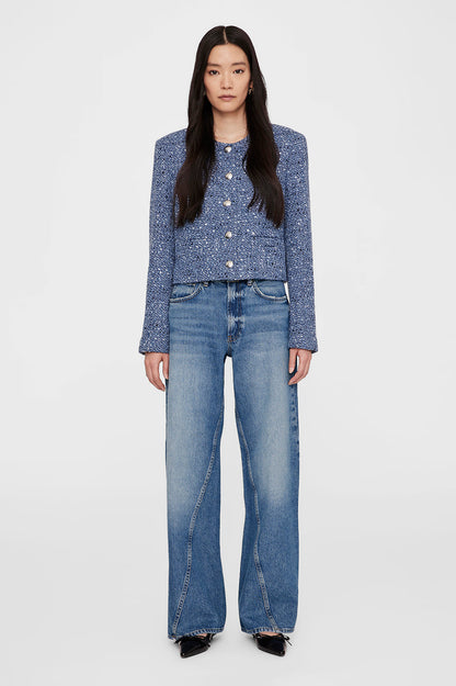 Anine Bing | Amber Jacket - Blue Tweed