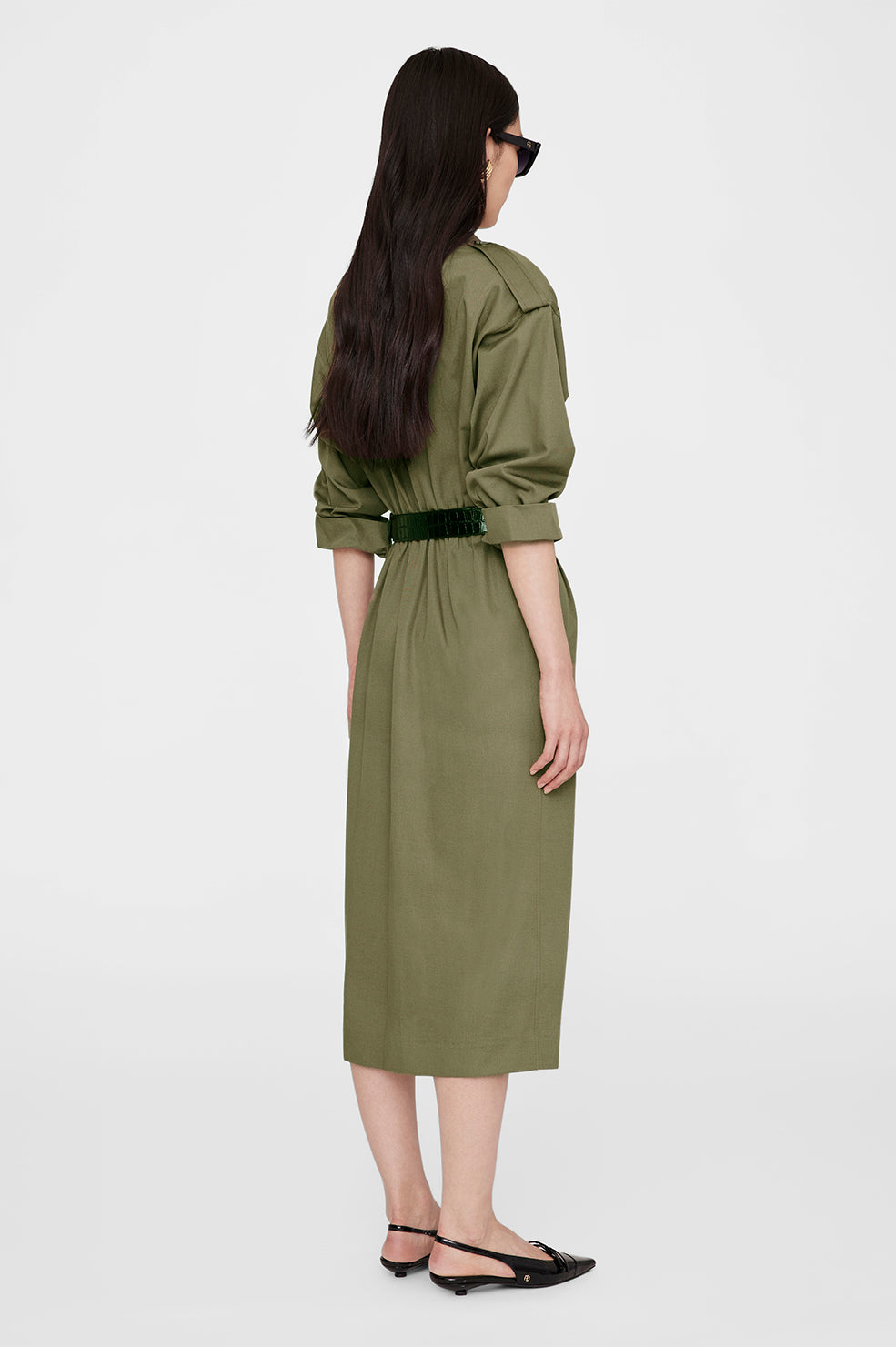 Anine Bing | Zelda Dress - Olive