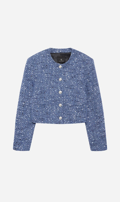 Anine Bing | Amber Jacket - Blue Tweed