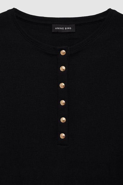 Anine Bing | Alessia Tee - Black