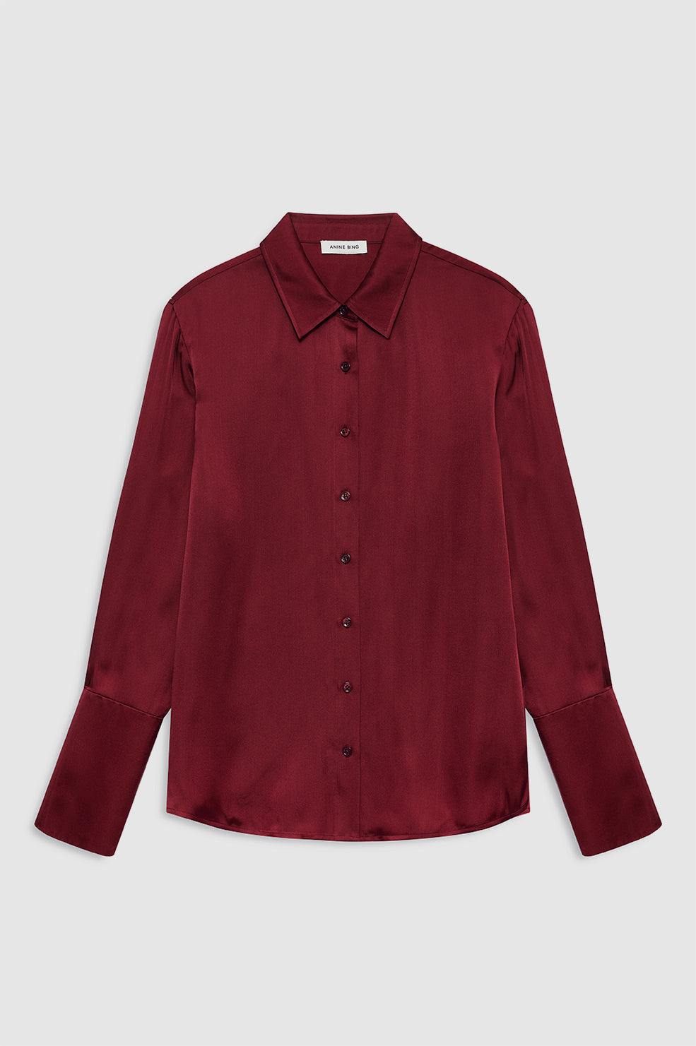 Anine Bing | Amanda Shirt - Cabernet