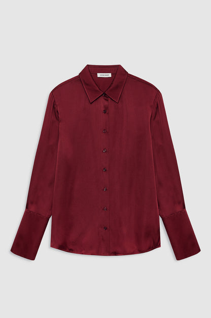 Anine Bing | Amanda Shirt - Cabernet