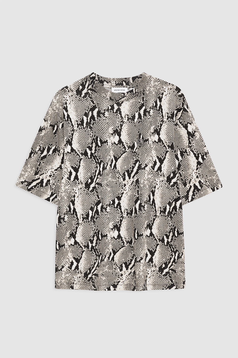 Anine Bing | Avi Tee - Washed Python