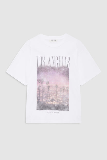 Anine Bing | Cade Tee Los Angeles - White
