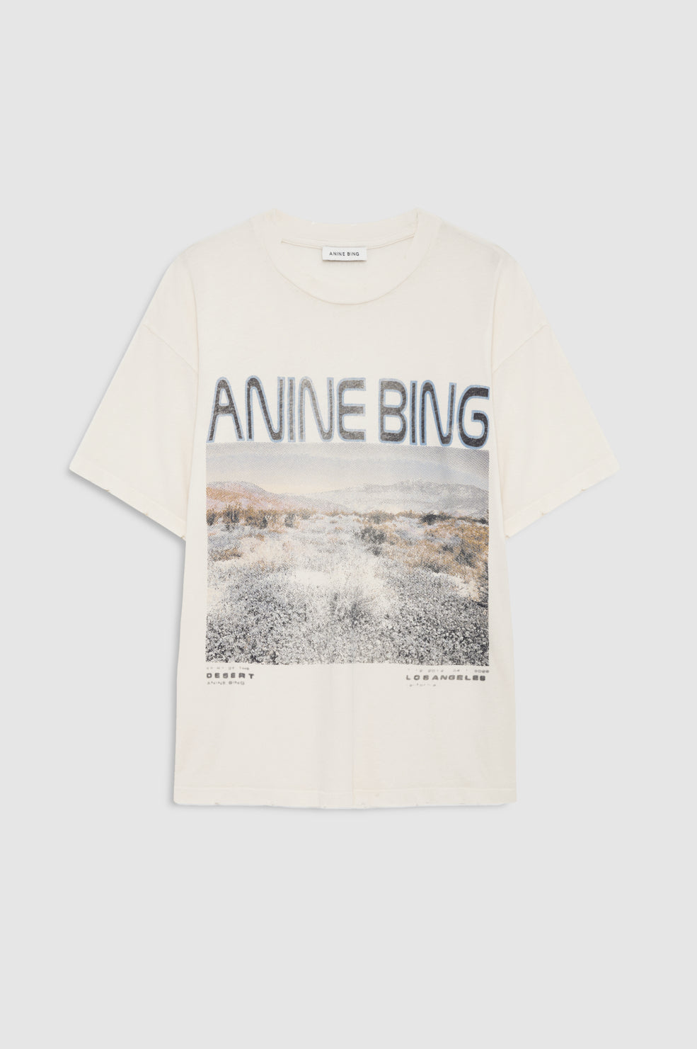 Anine Bing | Cade Tee Wildflowers - Off White