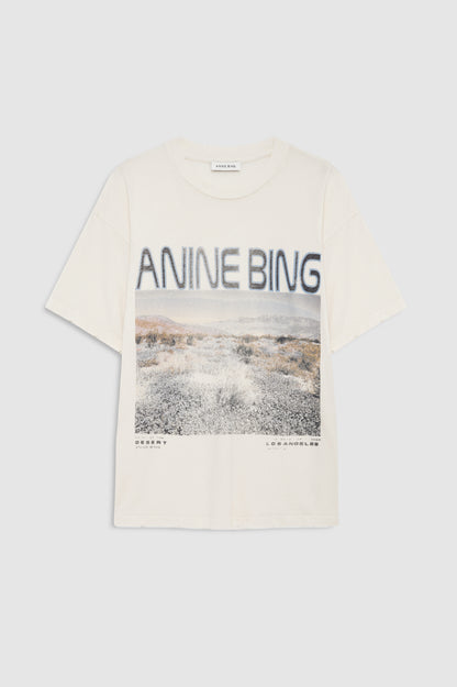 Anine Bing | Cade Tee Wildflowers - Off White